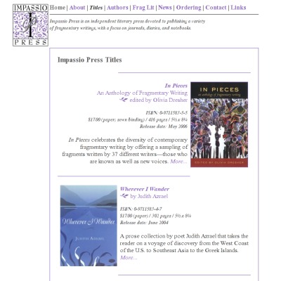 Impassio Titles
